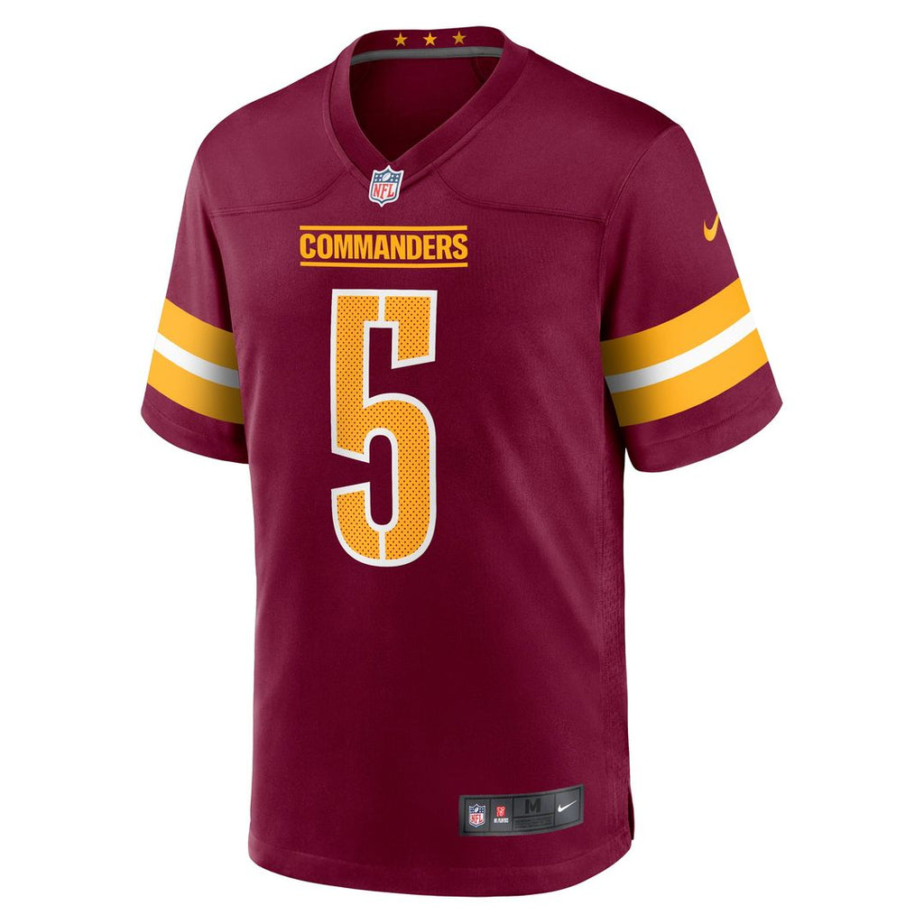 Jayden Daniels Washington Commanders Alternate Game Jersey - Black