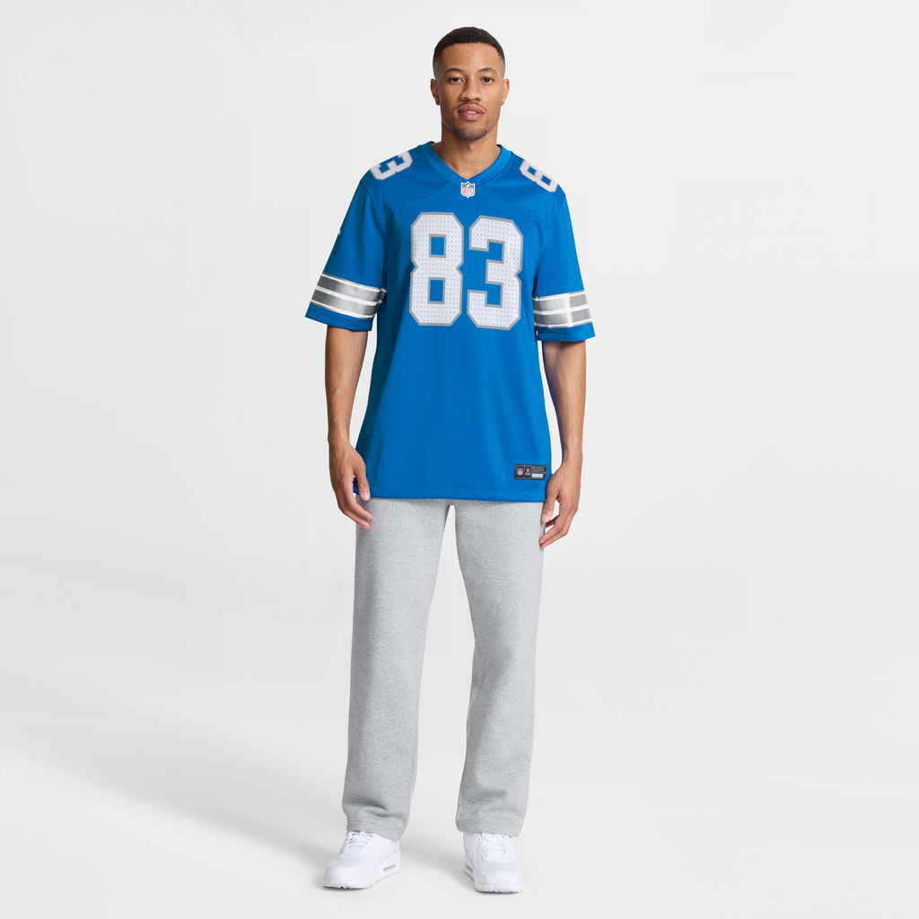 Tyler Conklin Detroit Lions Game Jersey - Blue