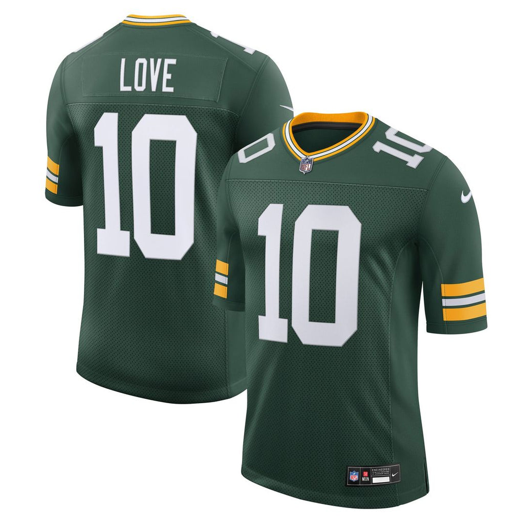 Jordan Love Green Bay Packers Vapor Untouchable Limited Jersey - Green