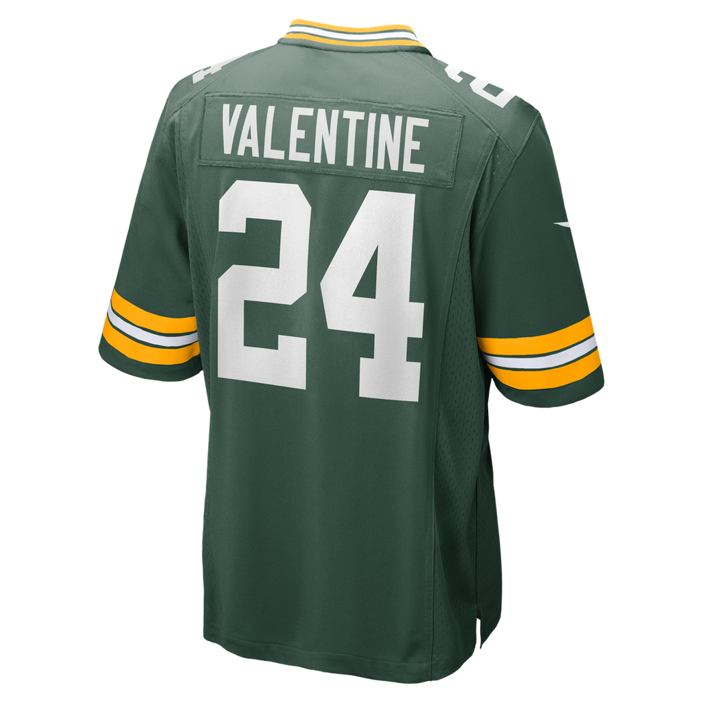 Carrington Valentine Green Bay Packers Game Jersey - Green