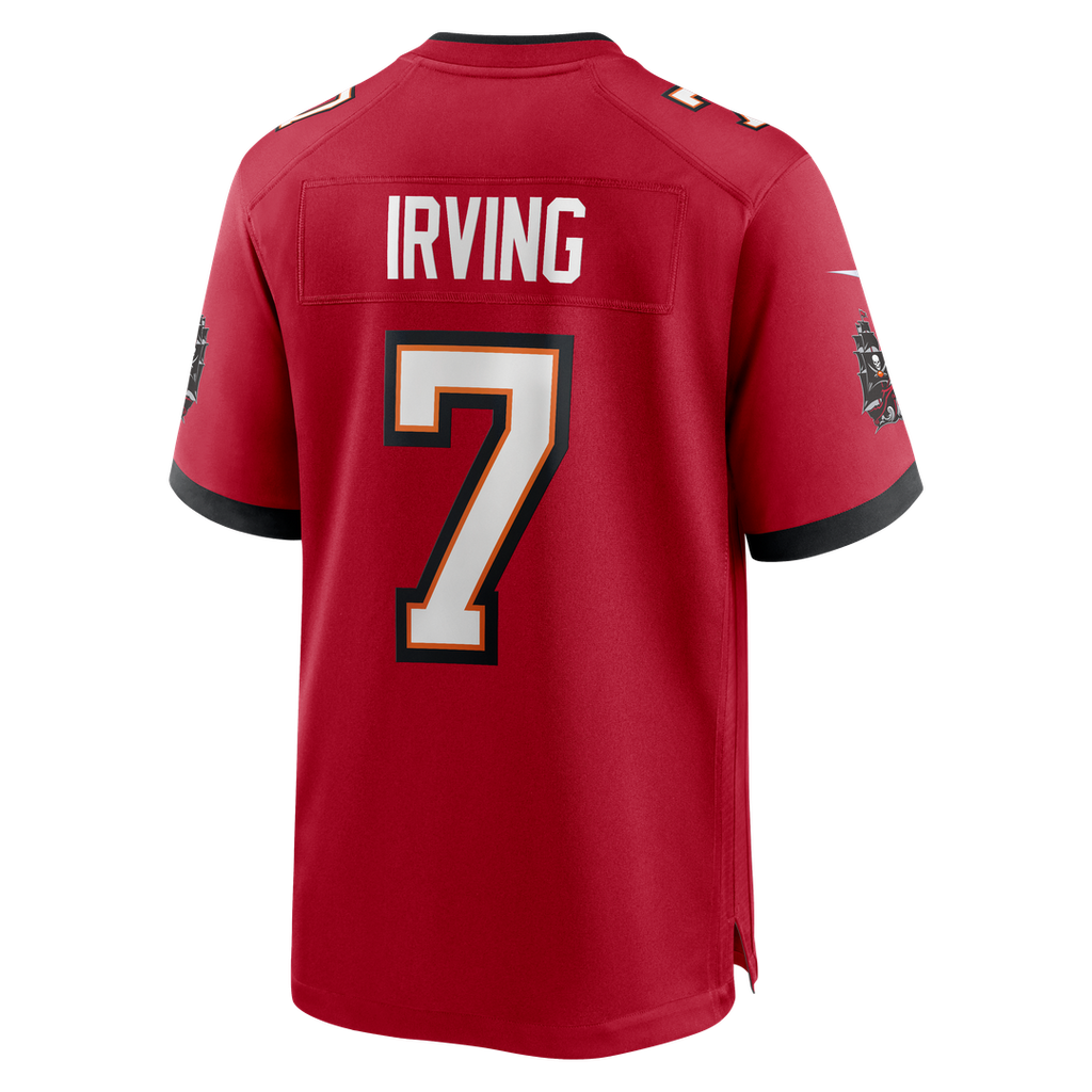 Bucky Irving Tampa Bay Buccaneers Alternate Game Jersey - Pewter