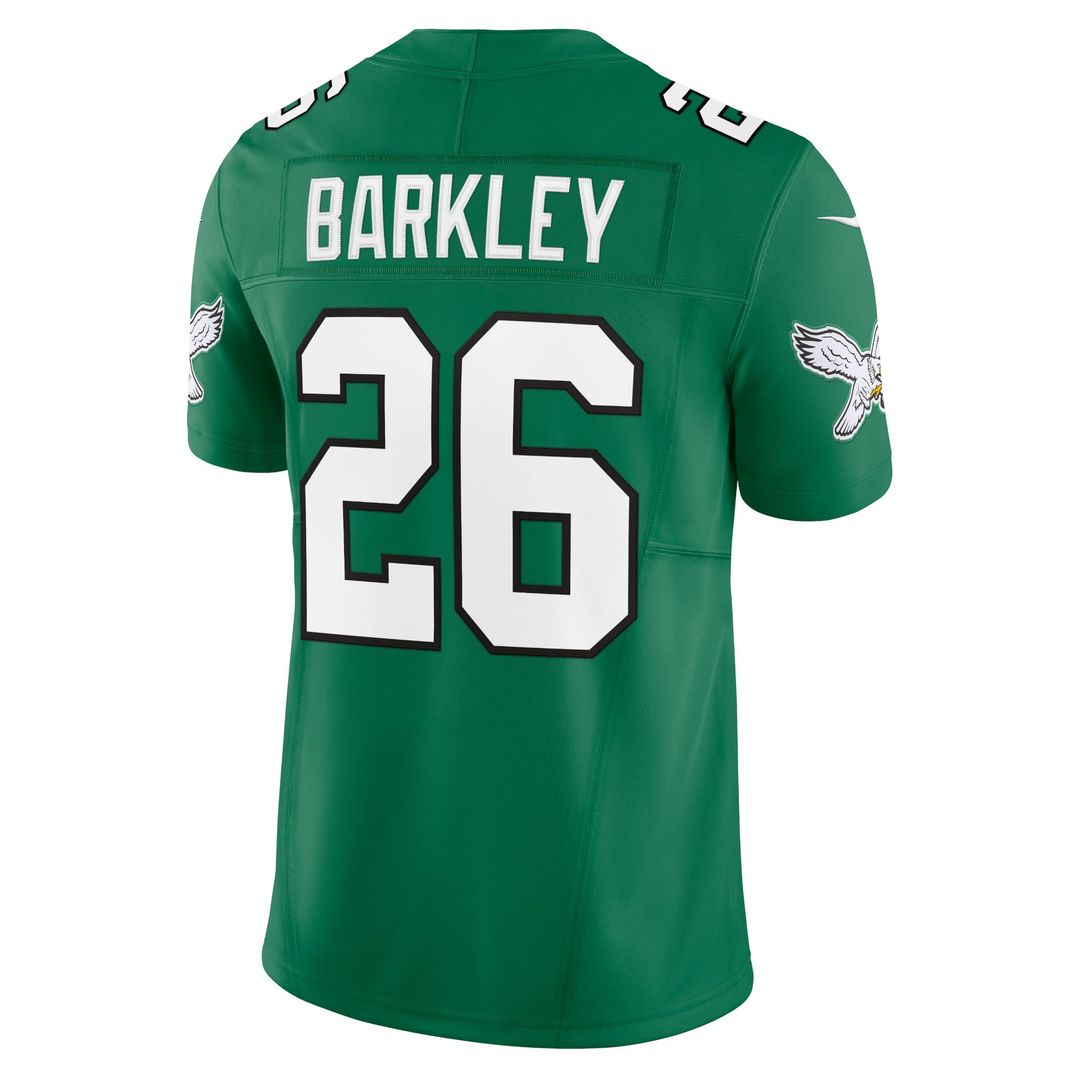 Saquon Barkley Philadelphia Eagles Vapor F.U.S.E. Limited Jersey - Midnight Green