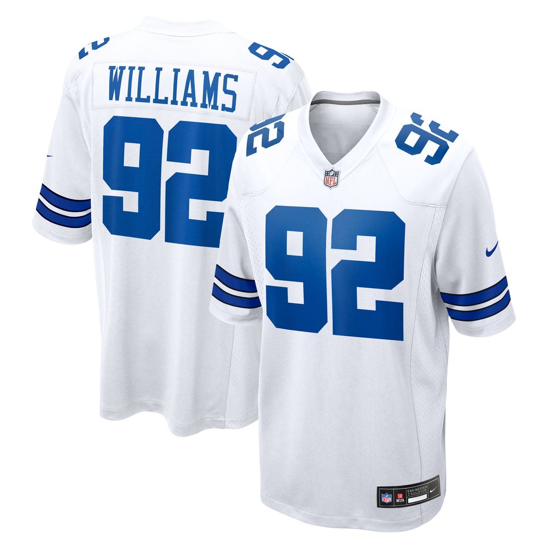Quinnen Williams Dallas Cowboys Game Jersey - Navy