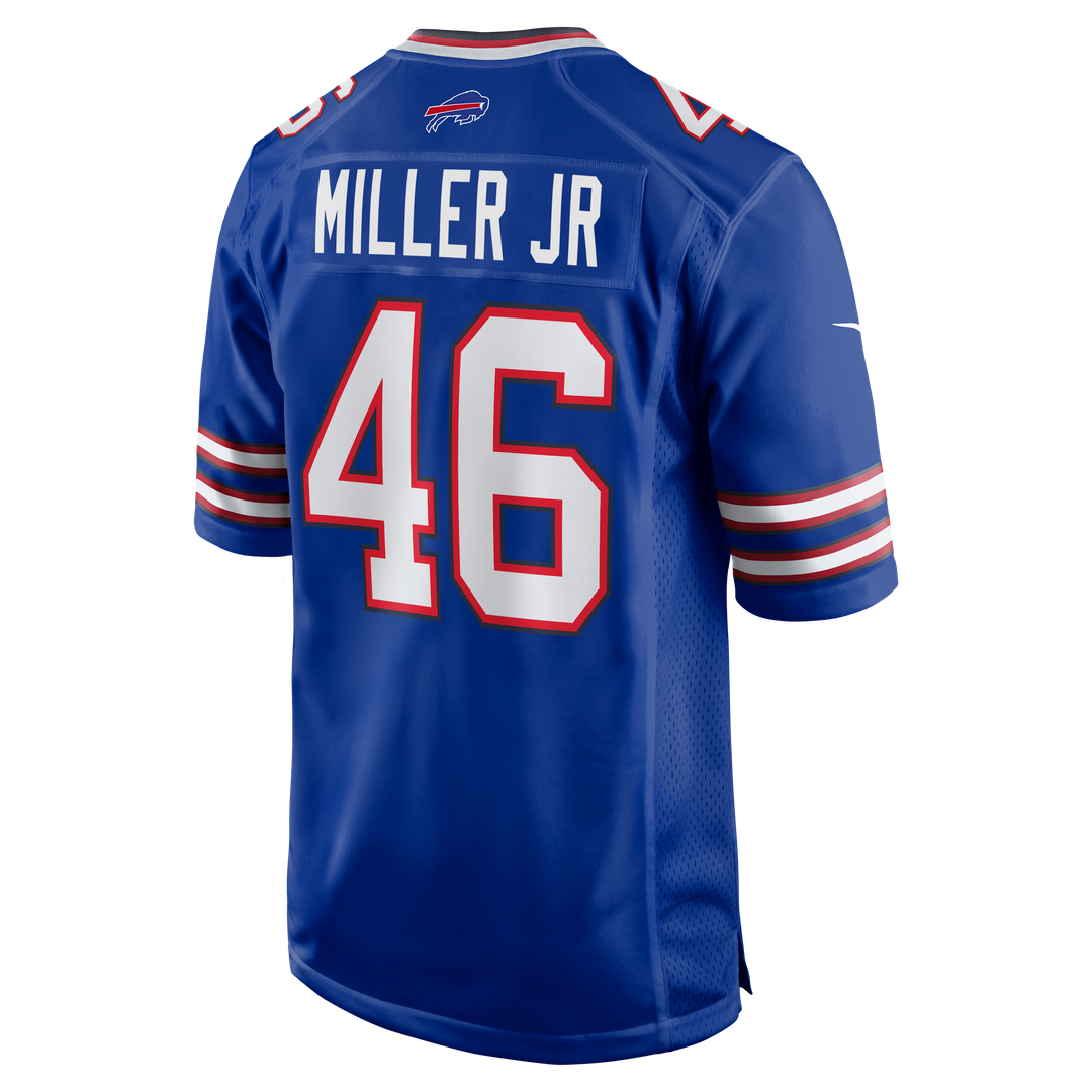 DJ Miller Jr. Buffalo Bills Game Jersey - Royal Blue