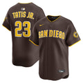 San Diego Padres Fernando Tatis Jr. Nike Brown Road Limited Player Jersey