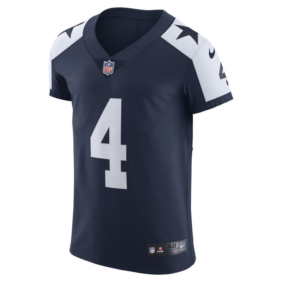 Dak Prescott Dallas Cowboys Alternate Vapor Elite Jersey - Navy