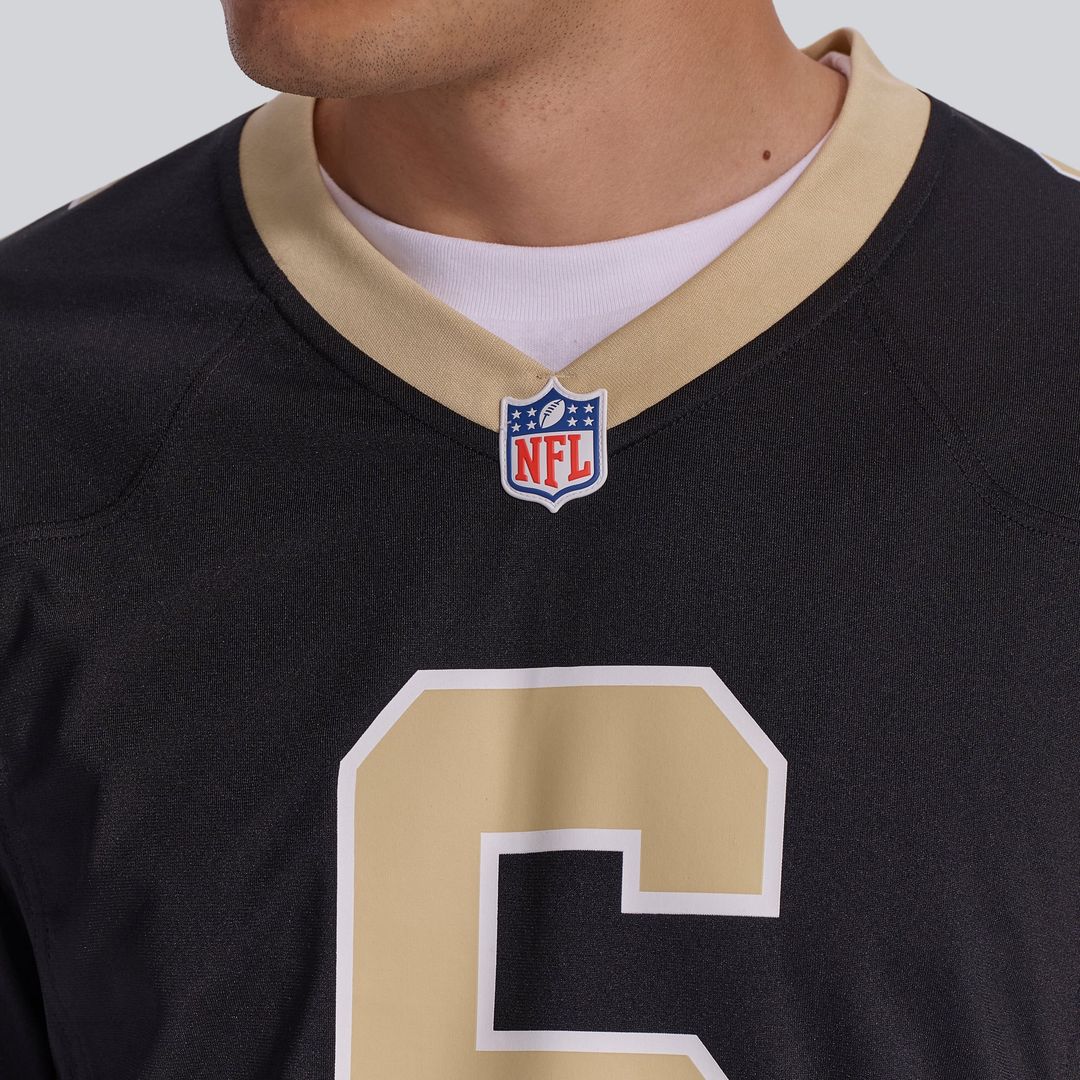 Tyler Shough New Orleans Saints Game Jersey - White