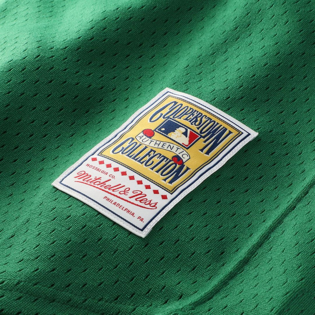 Boston Red Sox David Ortiz Mitchell & Ness Red Cooperstown Collection Mesh Batting Practice Button-Up Jersey