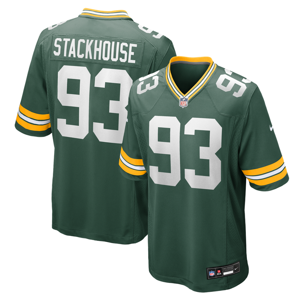 Nazir Stackhouse Green Bay Packers Game Jersey - Green