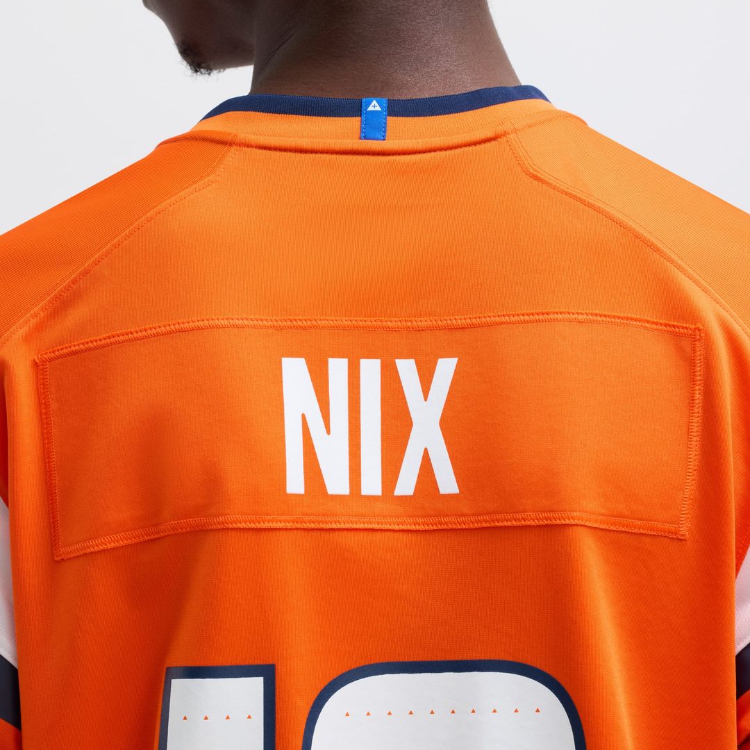 Bo Nix Denver Broncos Alternate Game Jersey - Navy