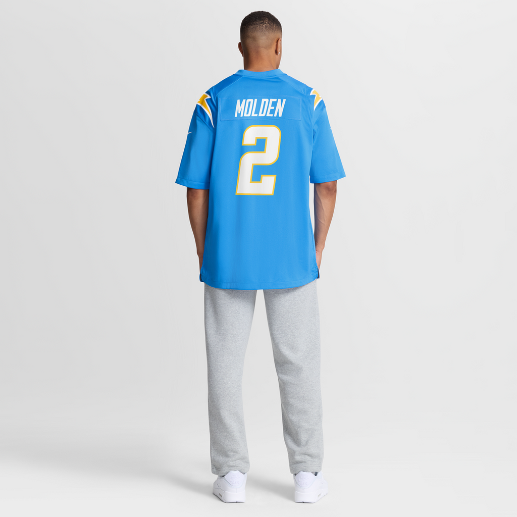 Elijah Molden Los Angeles Chargers Game Jersey - Powder Blue