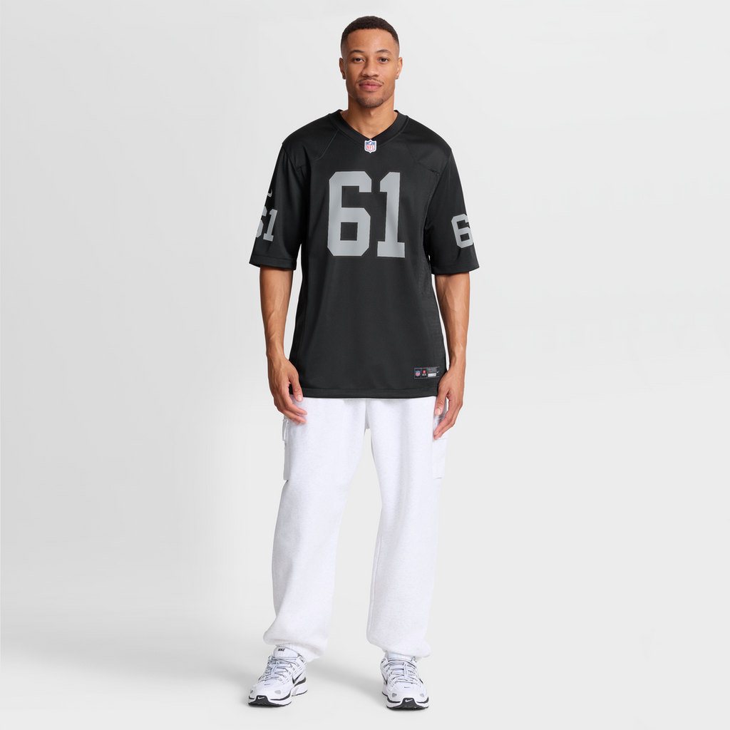 Jordan Meredith Las Vegas Raiders Game Jersey - Black