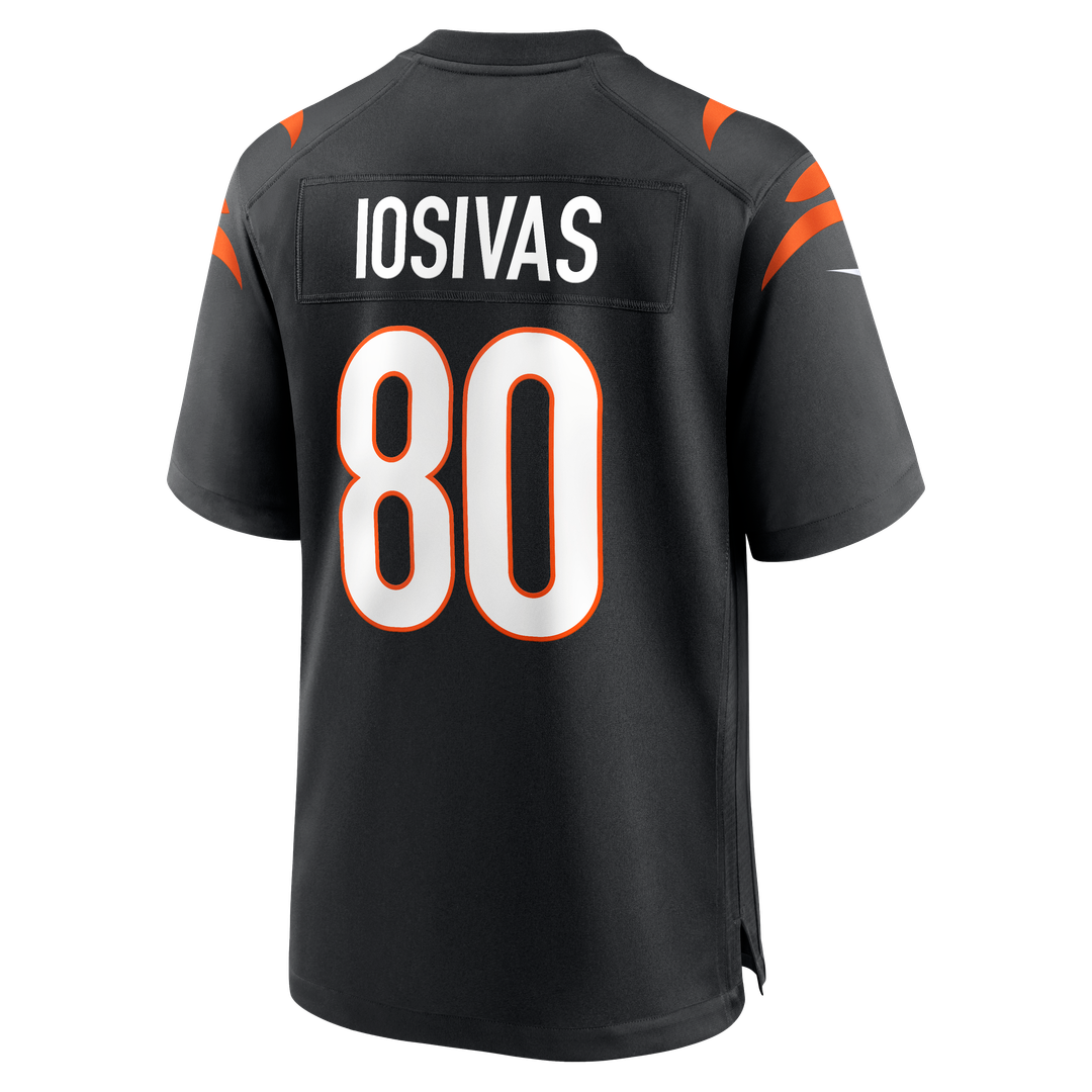 Andrei Iosivas Cincinnati Bengals Game Jersey - Black