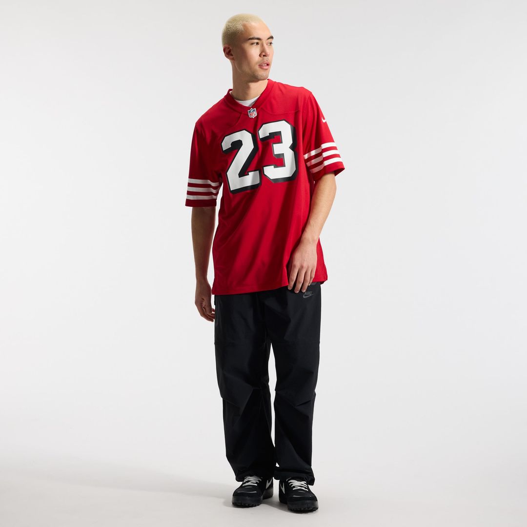 Christian McCaffrey San Francisco 49ers Alternate Game Jersey - Scarlet
