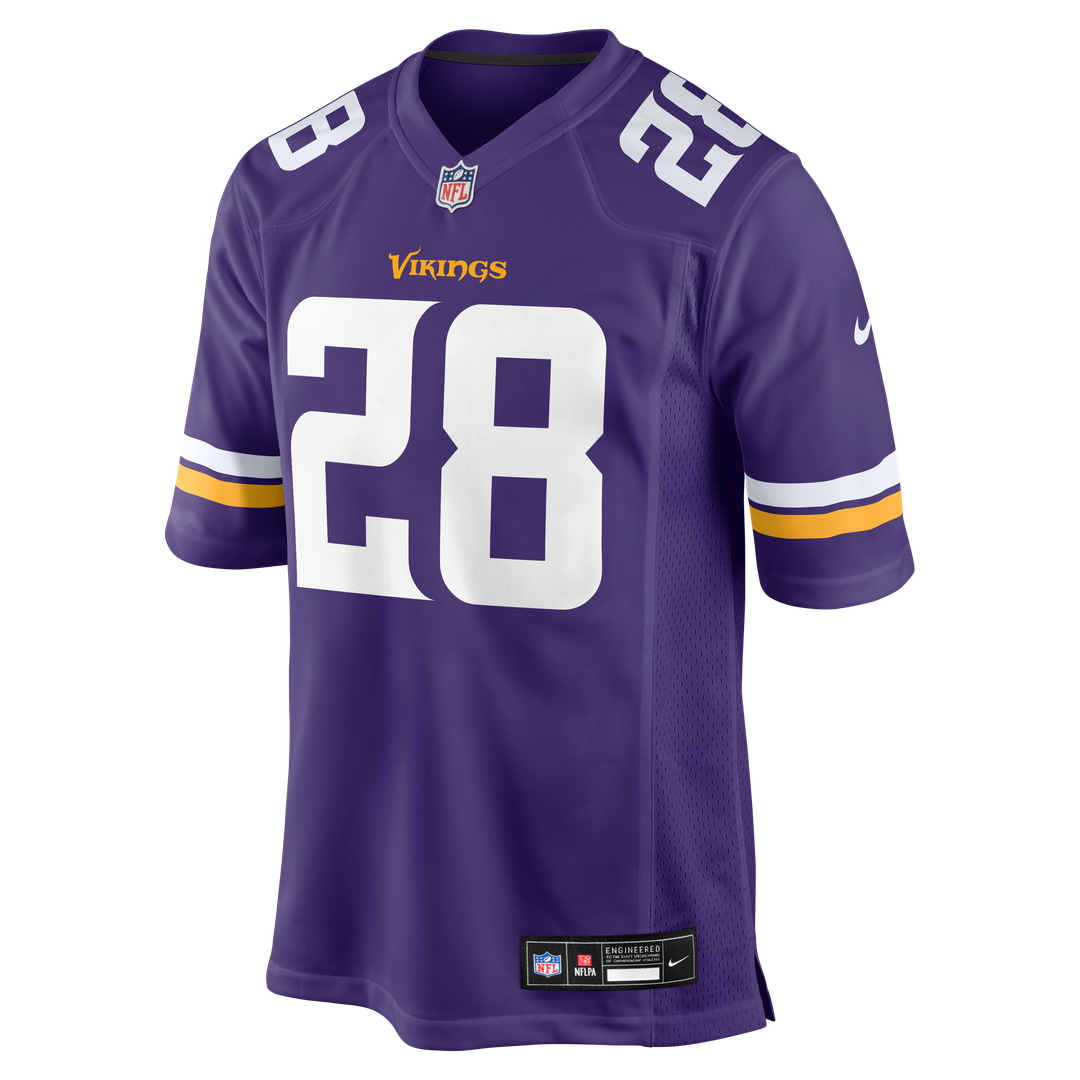 Adrian Peterson Minnesota Vikings Team Game Jersey - Purple