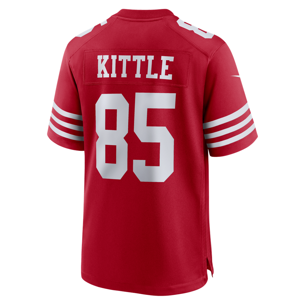 George Kittle San Francisco 49ers 80th Anniversary Game Jersey - White