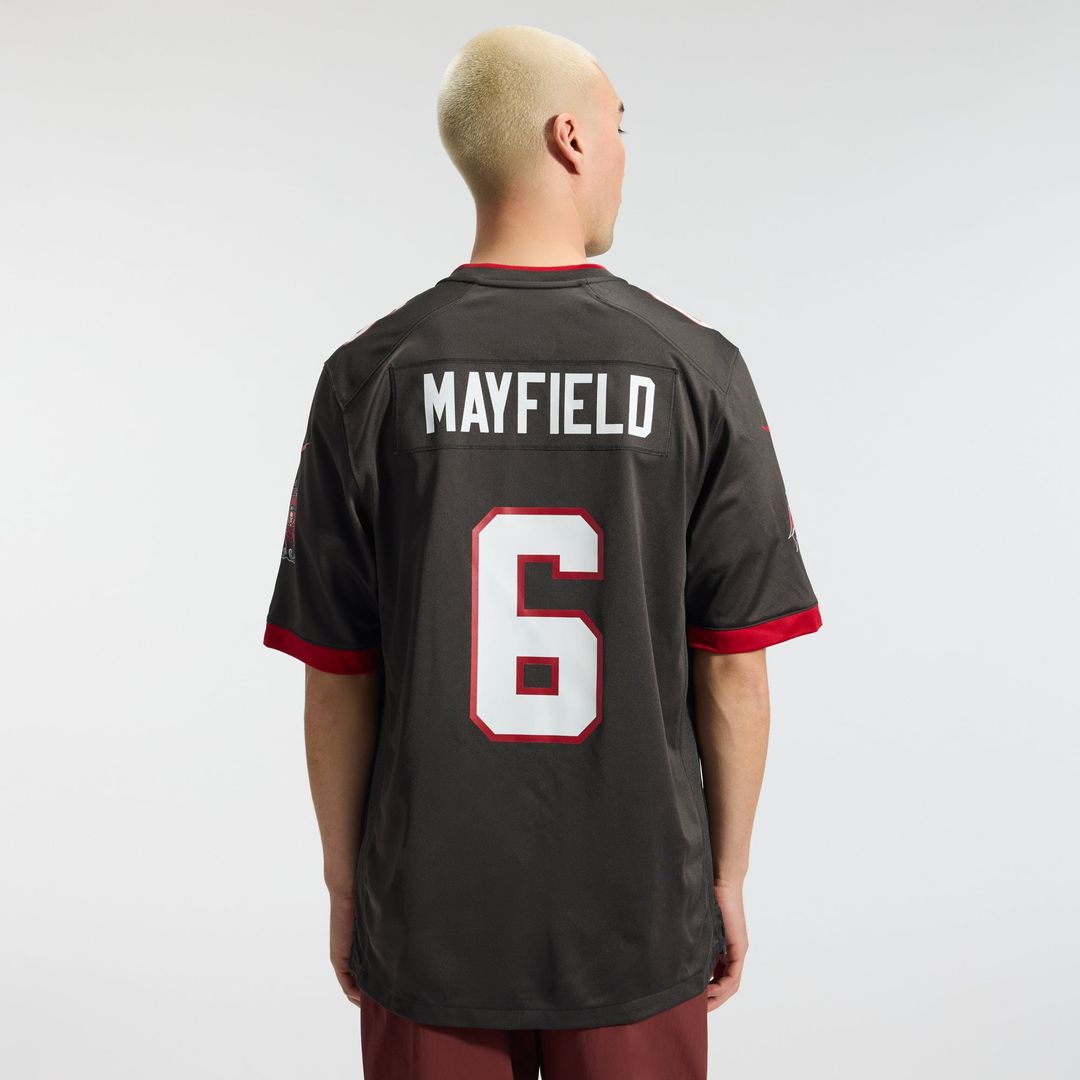 Baker Mayfield Tampa Bay Buccaneers Alternate Game Jersey - Pewter