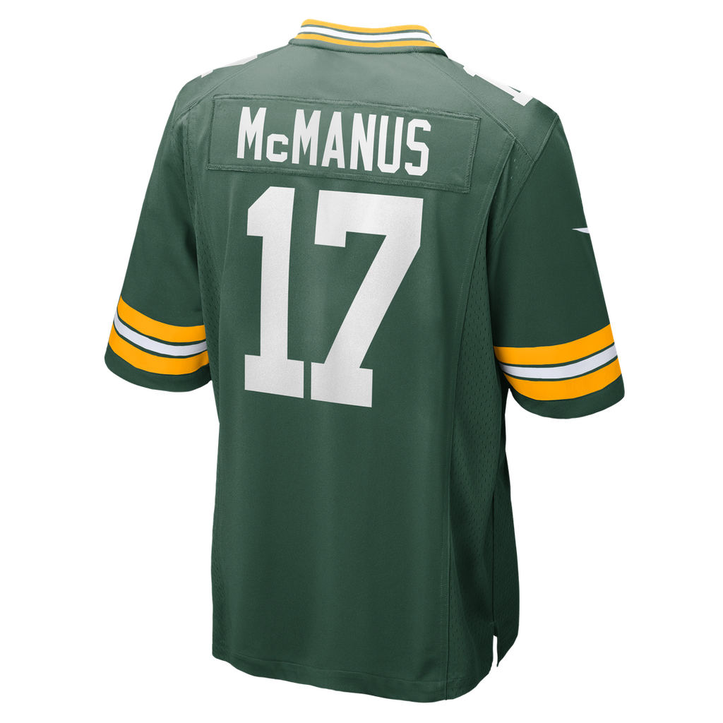 Brandon McManus Green Bay Packers Game Jersey - Green