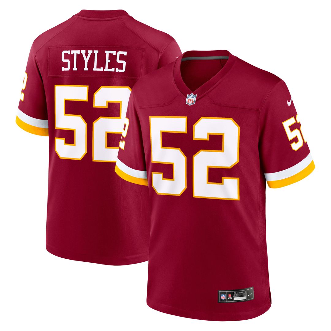 Sonny Styles Washington Commanders Game Super Bowl Era Jersey - White
