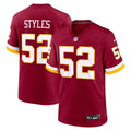 Sonny Styles Washington Commanders Game Jersey - Burgundy