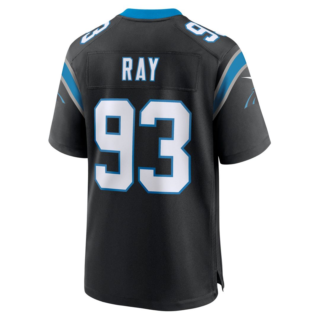 LaBryan Ray Carolina Panthers Game Jersey - Black