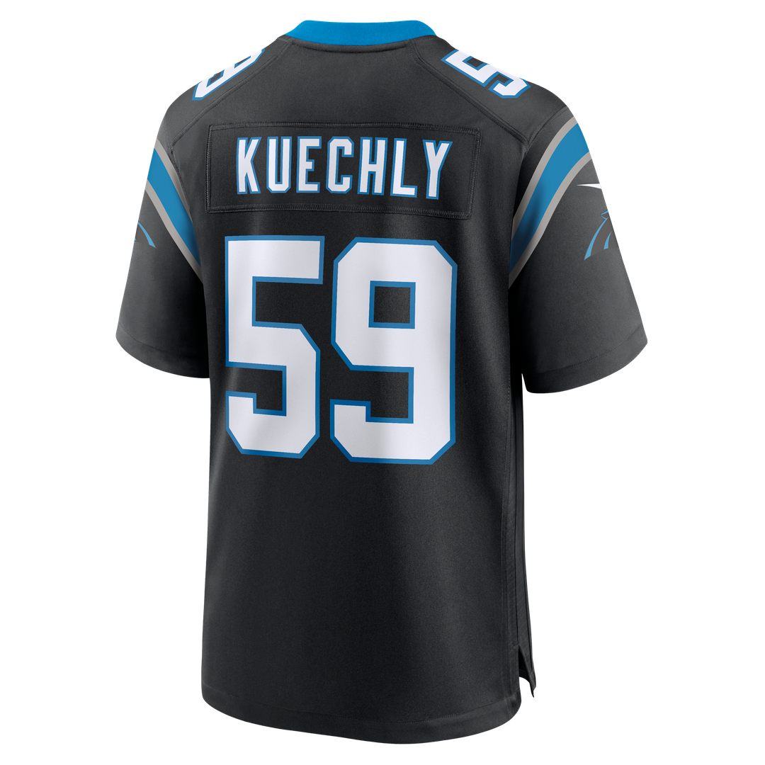Luke Kuechly Carolina Panthers Game Jersey - Black