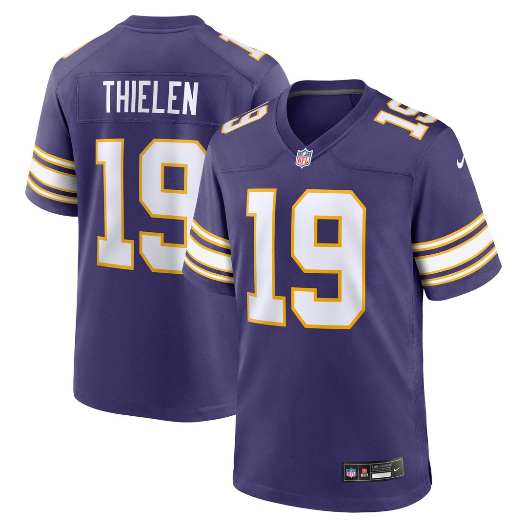 Adam Thielen Minnesota Vikings Alternate Game Jersey - Purple