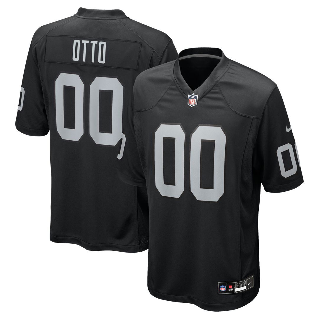 Jim Otto Las Vegas Raiders Game Jersey - Black